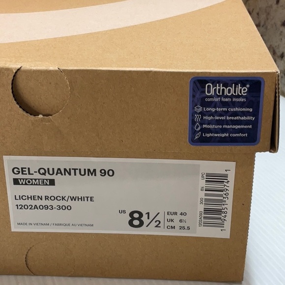 Asics woman shoes gel quantum 90 size 8.5 - Picture 5 of 5